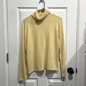 yellow turtleneck